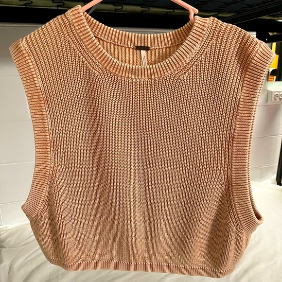 Free People Sweaters - Free People dusty rose pink sweater vest